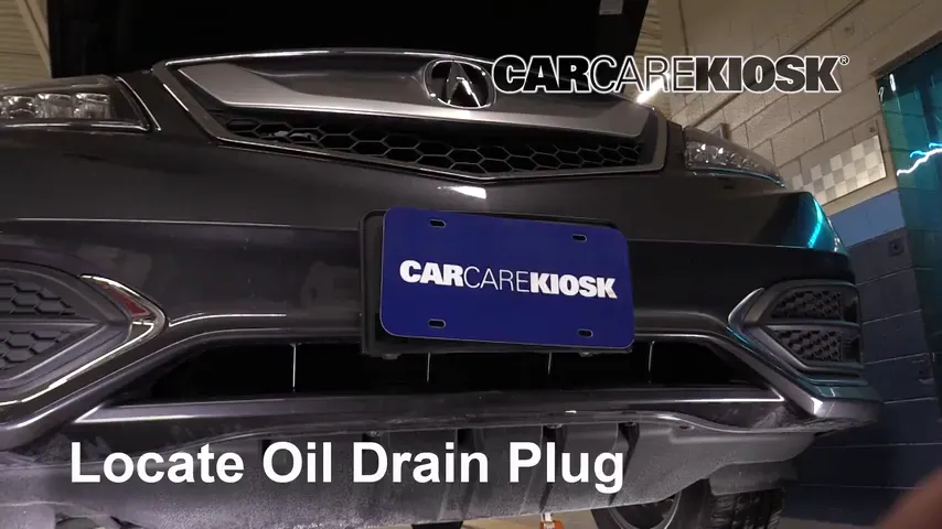 2016 Acura RDX 3.5L V6 Huile Changer l'huile et le filtre à huile